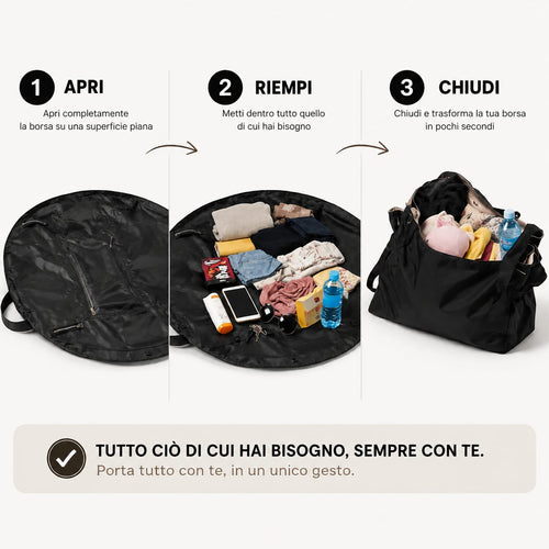 Borsa Multifunzione 2 in 1 LORVELLI – vista principale